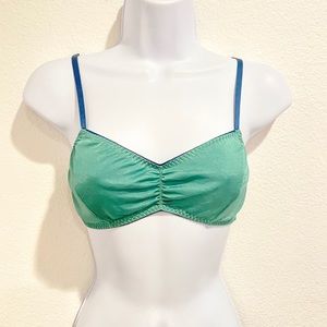 Free People Turquoise Bra - Size Medium